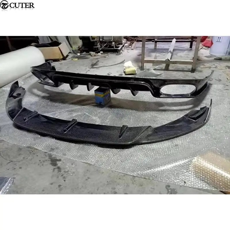 Carbon Fiber Front Bumper Lip Splitter For Porsche Panamera 970.1 09-13