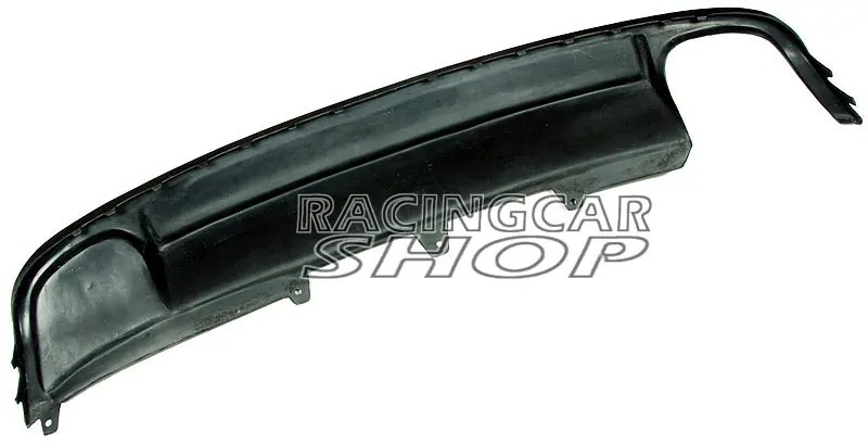 UNPAINTED PU Rear Diffuser Lip S4 Look Spoiler For Audi A4 B8 Non-Sline Non-S4 Bumper A016F