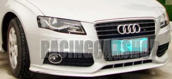 UNPAINTED FRONT LIP Spoiler For AUDI A4 B8 2008-2012 A024F