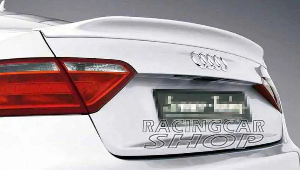 UNPAINTED CA STYLE TRUNK BOOT SPOILER Fit For AUDI A5 Sportback 4Door 2012UP  A027F