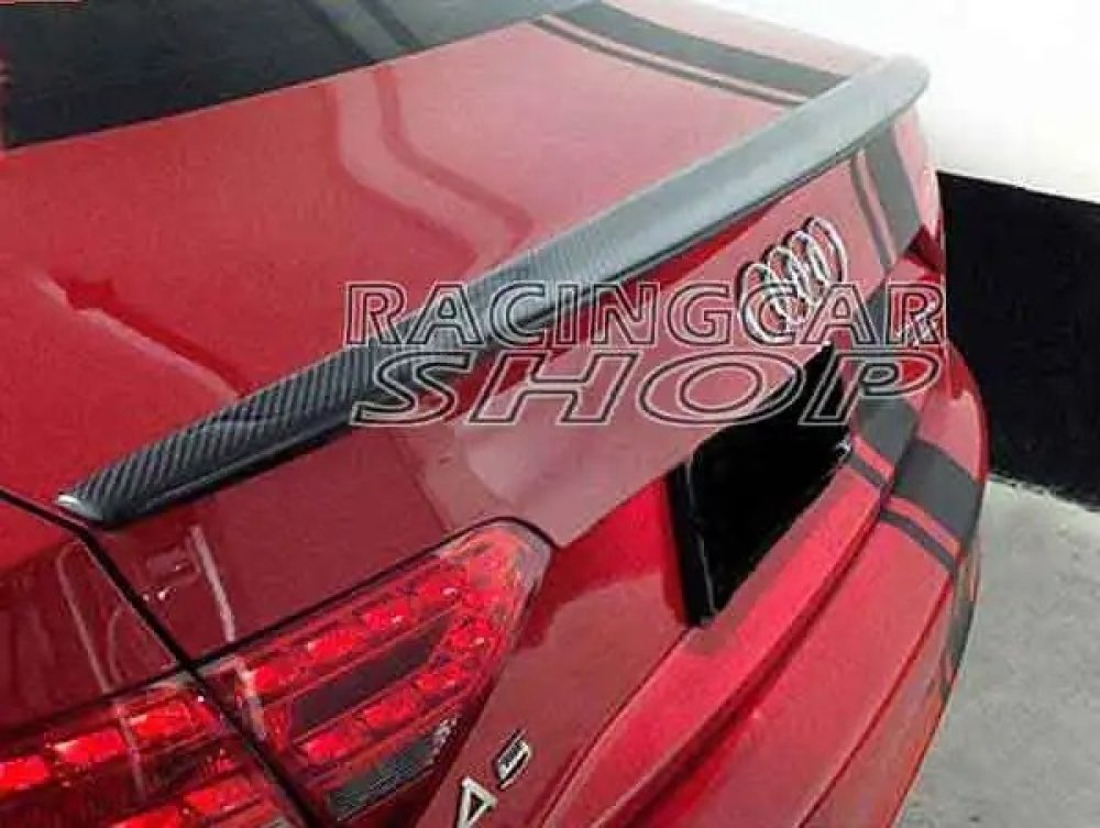Real Carbon Fiber C STYLE TRUNK BOOT SPOILER Fit For AUDI A5 COUPE 8T3 2008UP  A029