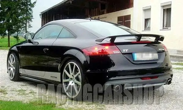 UNPAINTED S STYLE REAR DIFFUSER PU For AUDI TT 8J 2006-2010  A053F
