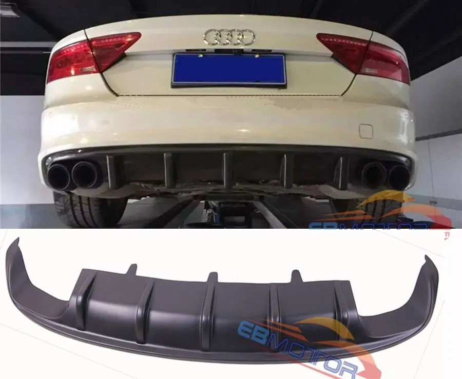 UNPAINTED DTM style fiber glass Rear Diffuser for Audi A7 S7 RS7 2012UP A067F