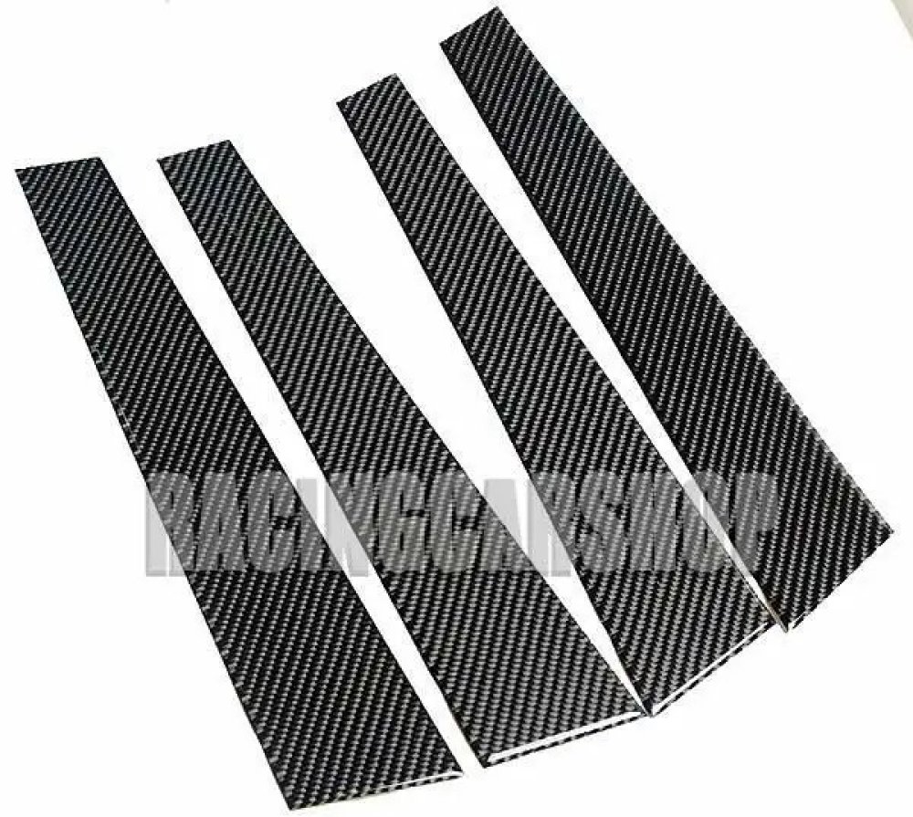 REAL CARBON FIBER DOOR PILLAR PANEL for AUDI A4 B8 A4L 2008-2012 A075B