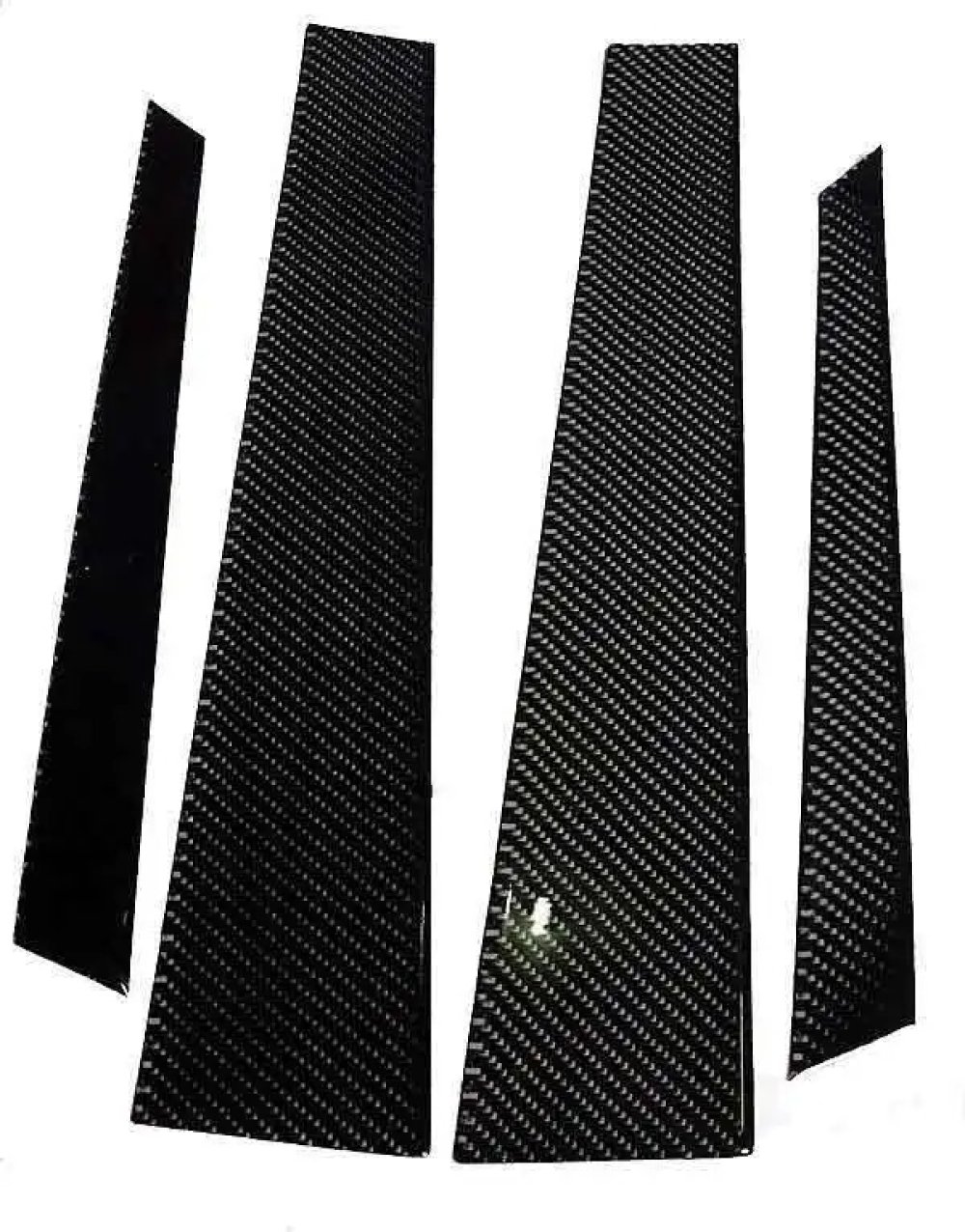 REAL CARBON FIBER DOOR PILLAR PANEL for AUDI A6 01-05 A082B