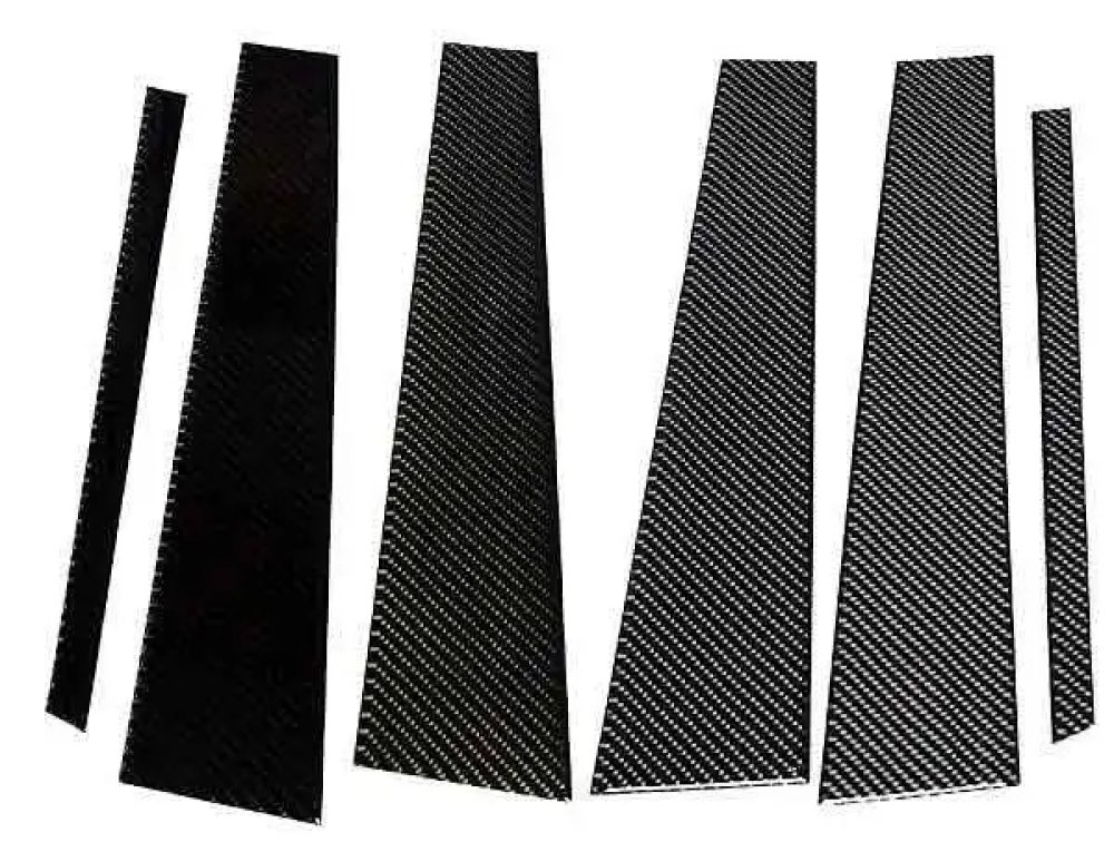REAL CARBON FIBER DOOR PILLAR PANEL for AUDI Q5 2010UP A090B
