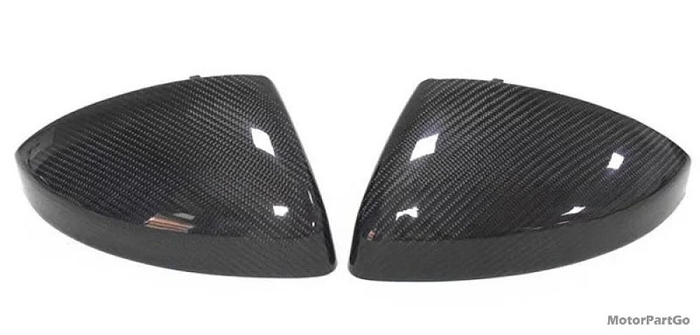 Real DRY Carbon Fiber Mirror Cover Exchange original 1 pair for  Audi R8 TT TTS R8 MK2 8J 2015 2016 - UP