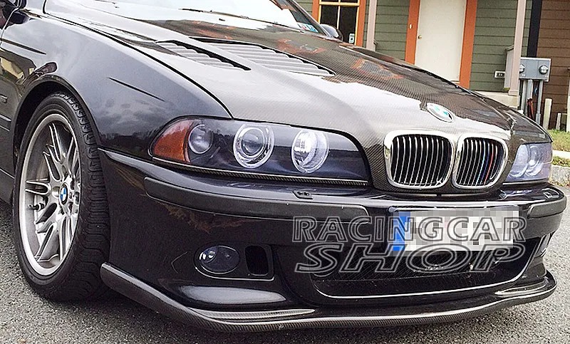REAL CARBON FIBER FRONT LIP SPOILER for BMW E39 5-SERIES M5 BUMPER  97-03 B005