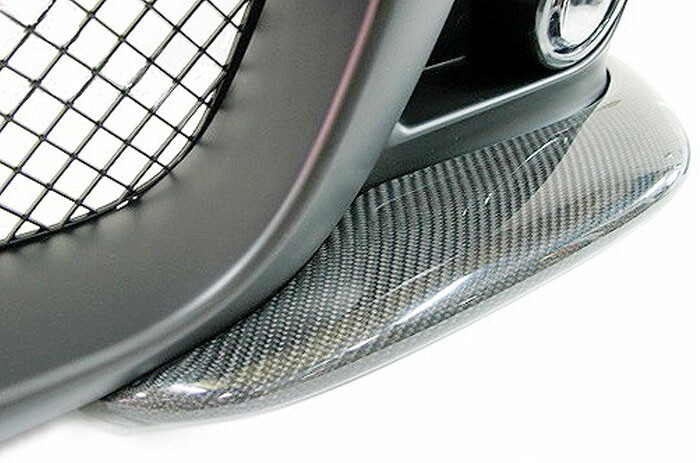 REAL CARBON FIBER Front Bumper Lip Splitters 1pair for BMW E39 M5 2000-2003