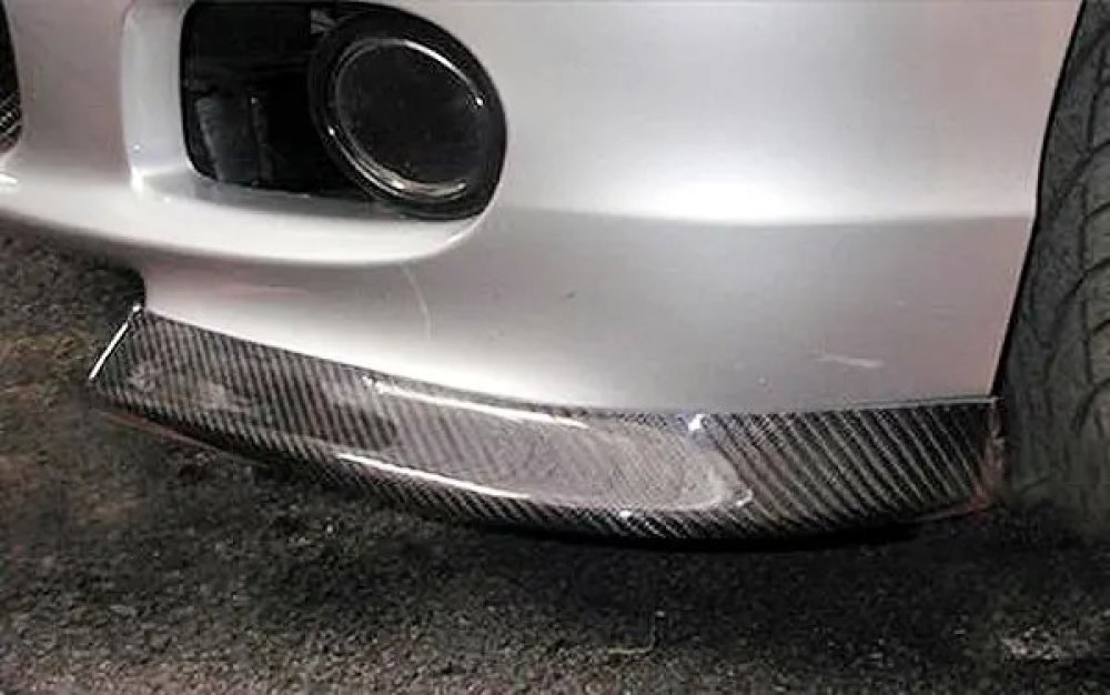 M-TECH Real CARBON fiber FRONT SPLITTER SPOILER FOR BMW E46 2D 4D 1PAIR B013