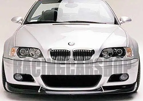 UNPAINTED ACS Style Front Lip Spoiler FOR BMW E46 M3 BUMPER 1998-2005 B014F