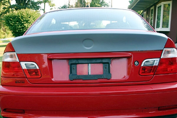 FRP Trunk Spoiler CLS Bigger Wing Boot For BMW 3-Series E46 Coupe 2Door 99-2005