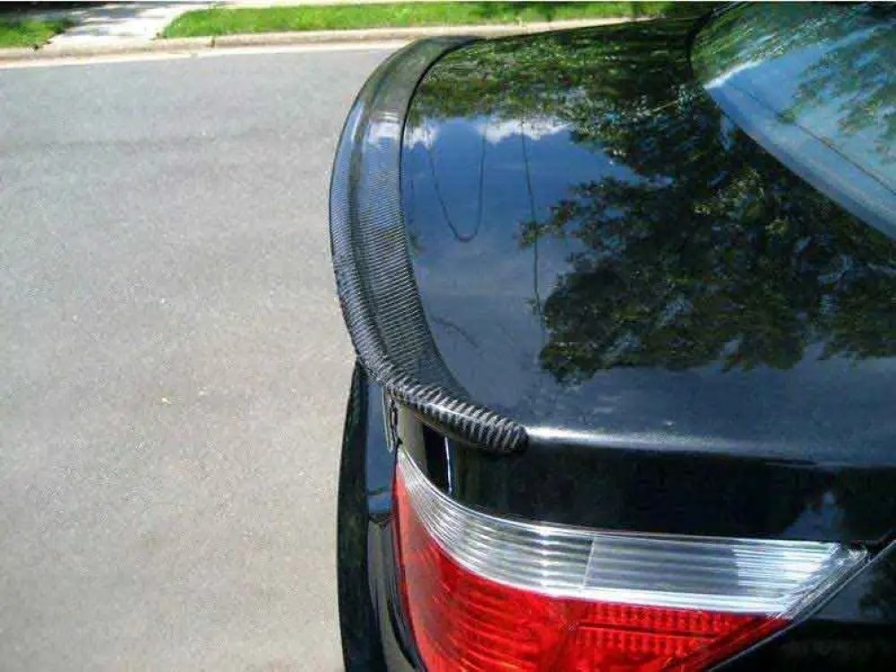 ACS REAL CARBON fiber REAR TRUNK SPOILER LIP fit for BMW E60 E61 M5 B019