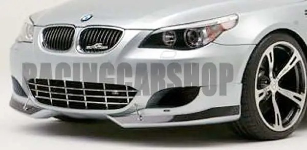 unpainted  Front Lip Splitter Spoiler for BMW E60 M5 5-series 2005-2008 1PAIR B022F