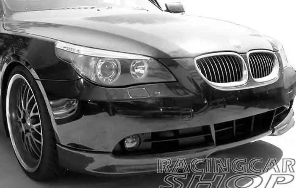 REAL Carbon Fiber Front Bumper Splitters Lip SPOILER for BMW E60 E61 5-SERIES 2005-2008 1PAIR B029