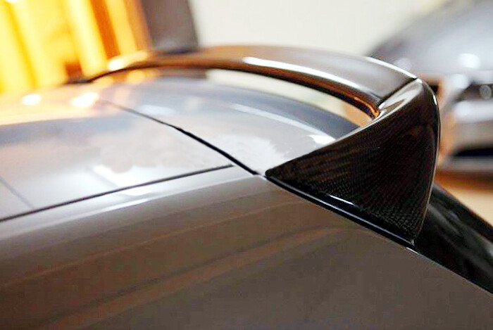 REAL CARBON FIBER ROOF SPOILER Fit For BMW E87 1-SERIES 2004-2011