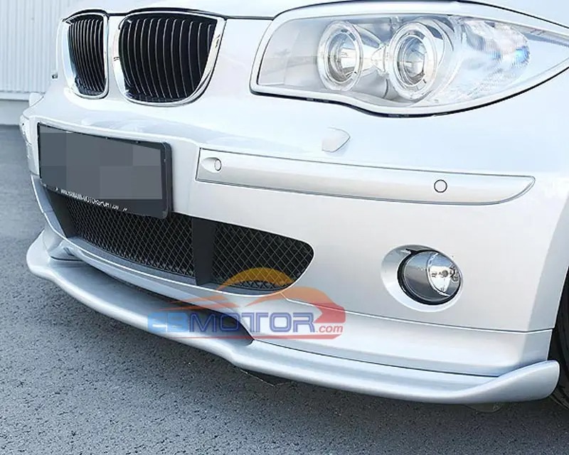 H Style FRONT BUMPER LIP SPOILER For BMW E87 E81 HATCHBACK 120i 130i 1-SERIES 04-06 B049F