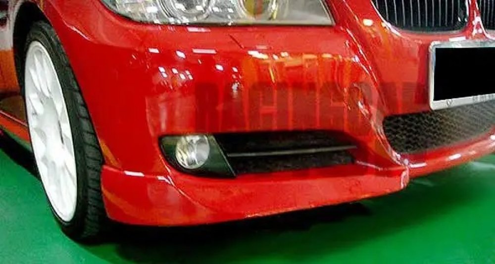 UNPAINTED ACS  FRONT SPOILER SPLITTER FOR BMW E90 LCI 3-SERIES 2008-2013 B053F