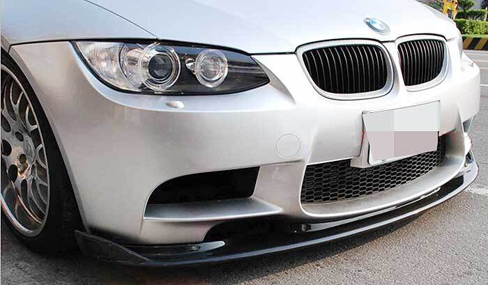 Real CARBON FIBER FRONT lip SPOILER FOR BMW E90 E92 E93 M3 BUMPER 2007-2013