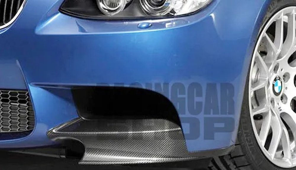 PERFORMANCE REAL CARBON FIBER FRONT SPLITTER SPOILER 1pair FOR BMW 3-SERIES E90 E92 E93 M3 BUMPER 2007-2013 B070