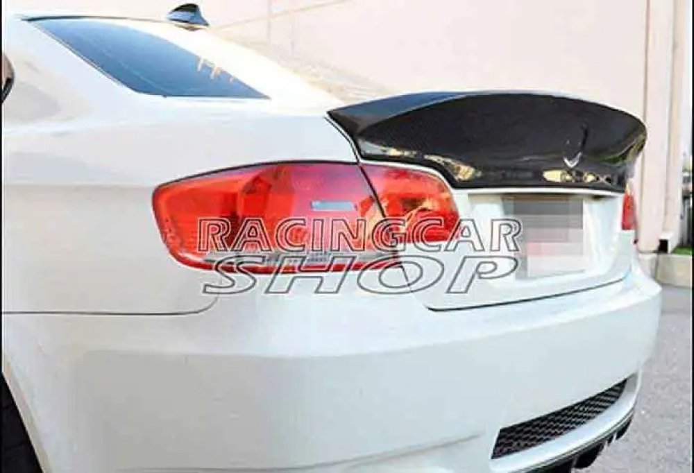 CSL STYLE ADD ON CARBON FIBER TRUNK SPOILER FOR BMW E92 3-SERIES 2D Coupe M3 330i 335i 328i 07-13 B078