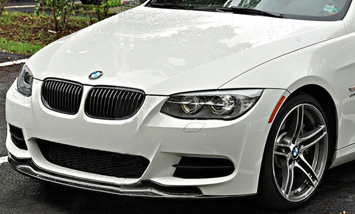 AK Style REAL Carbon Fiber Front Lip Spoiler For BMW E92 E93 2d Lci MTech MSport
