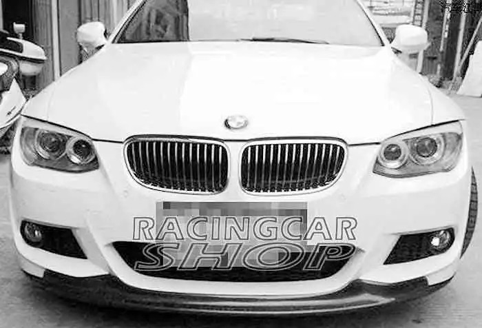 unpainted AK style Front Lip Spoiler for BMW E92 E93 Lci Coupe 2door M-tech Msport bumper 2010-2012 B083F