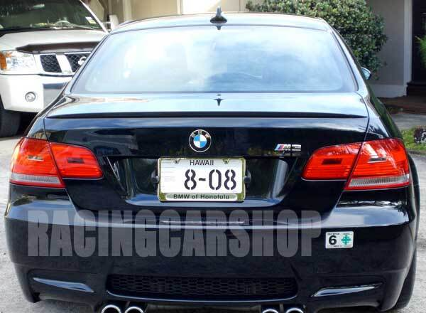 REAL CARBON REAR TRUNK LIP SPOILER Fit For BMW 3-SERIES E92 E93 2D 2007-2013