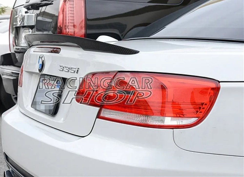 P STYLE REAL Carbon Fiber Trunk Spoiler fit FOR BMW E93 3-SERIES Convertible 318i 320i 325i 328i 330i 335dx Drive 07-13 B086