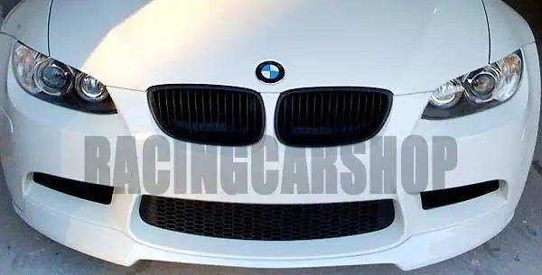 UNPAINTED V SYLE FRONT LIP SPOILER for BMW 3-SERIES E90 E92 E9X M3 front bumper 2007-2013 B087F