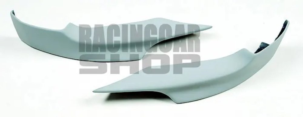UNPAINTED FRONT LIP SPOILER SPLITTER 1pair FOR BMW E92 E93 Copue M TECH Msport front bumper 2006-2009 B088F