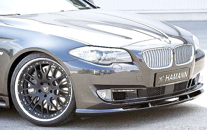 REAL CARBON FIBER FRONT LIP SPOILER FOR BMW F10 F18 5-series 2011-2013