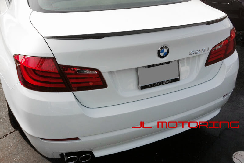 P STYLE REAL CARBON FIBER TRUNK SPOILER For BMW 5Series F10 F18 528 535 550 11up