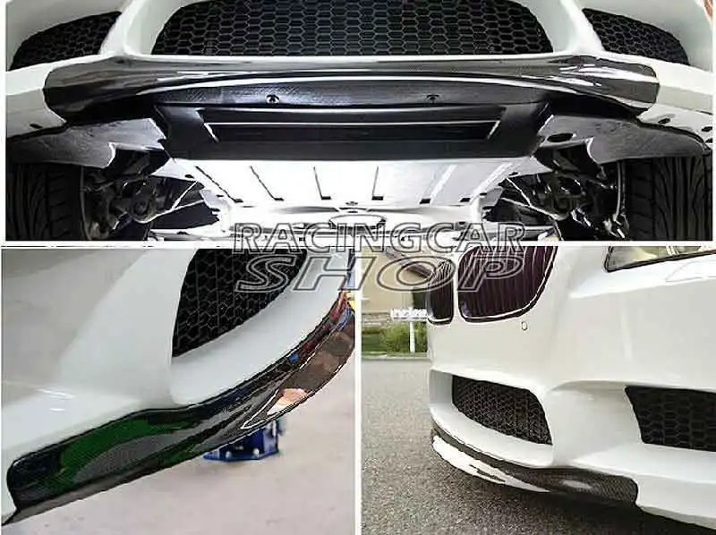 unpainted Front Lip Spoiler splitter for BMW 5-series F10 M5 front bumper 2011UP B104F