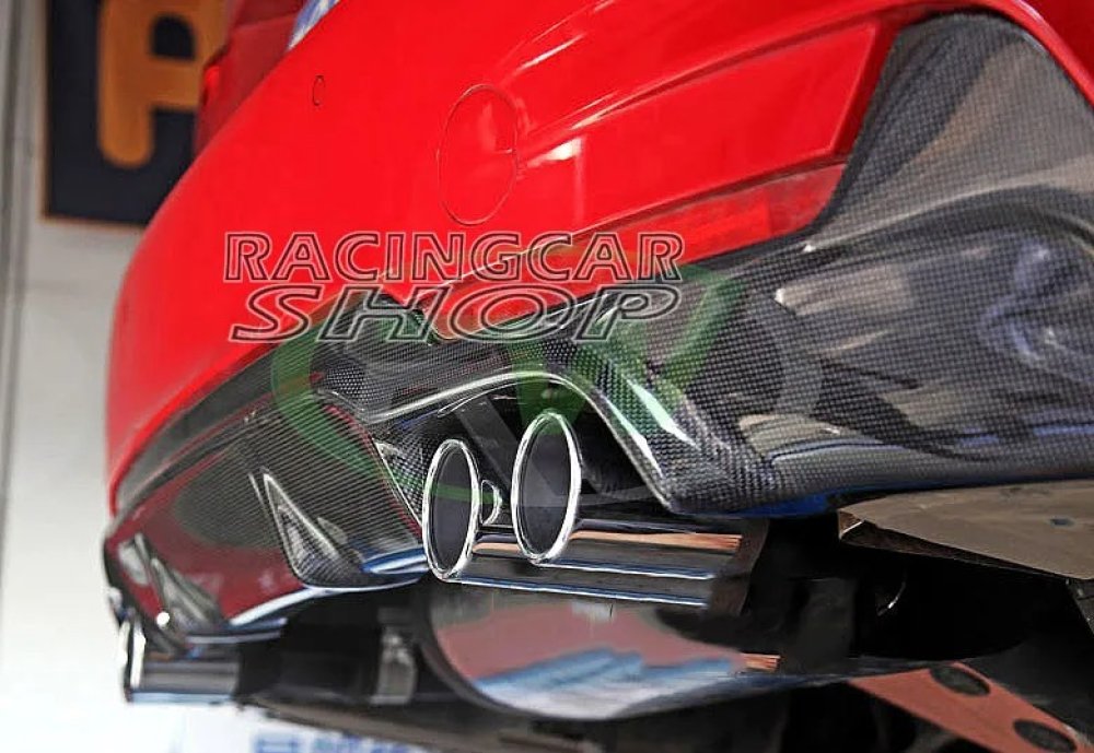 Real Carbon Fiber Rear Diffuser 435i 4pipes for BMW F32 F33 F36 4-series GranCoupe Msport models 2014up B128