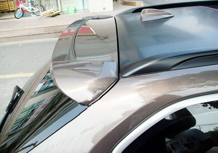 Unpaint FRP REAR ROOF SPOILER FOR BMW X1 E84 SUV Heckspoiler 2010-2015