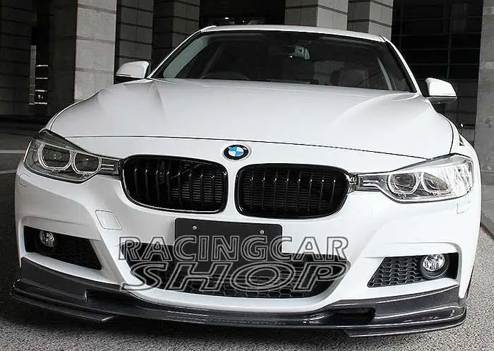 UNPAINTED 3D Style FRONT LIP SPOILER 3pcs/Set For BMW 3-Series E93 E92 M3 Bumper 2008-2013 B156F