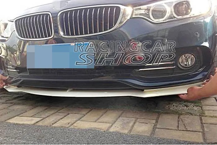 Real Carbon Fiber Front Lip Spoiler For Bmw F32 Normal Bumper 428i 435i 2014UP B168