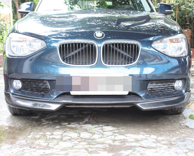 Real Carbon Fiber A Style Front Spoiler For BMW 1-Series F20 F21 116i 118i 125i