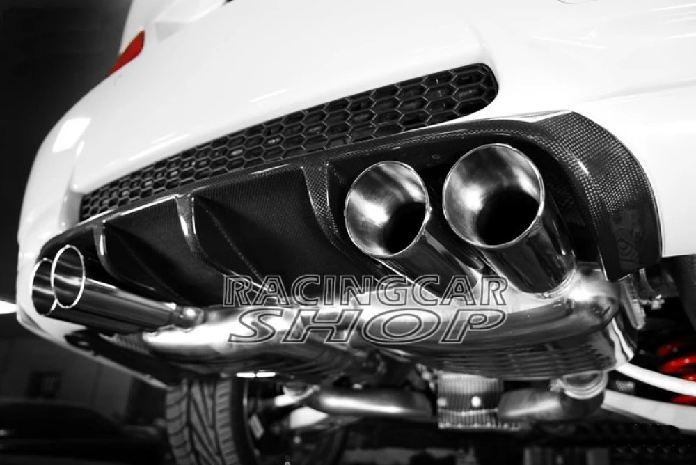 PERFORMANCE V STYLE Real Carbon Fiber REAR BUMPER DIFFUSER FOR BMW 3-Series E92 E93 Coupe M3 Bumper 2007-2012 B175