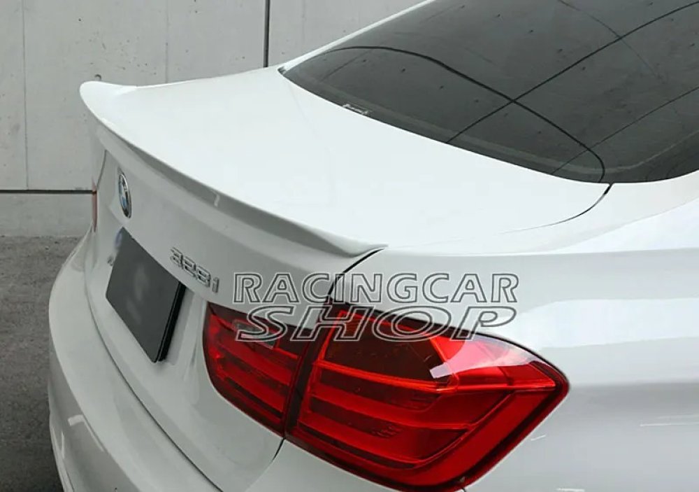 UNPAINTED 3D Style Trunk Boot LIP Spoiler Wing Fit For BMW 3-Series F30 Sedan 2012UP B180F