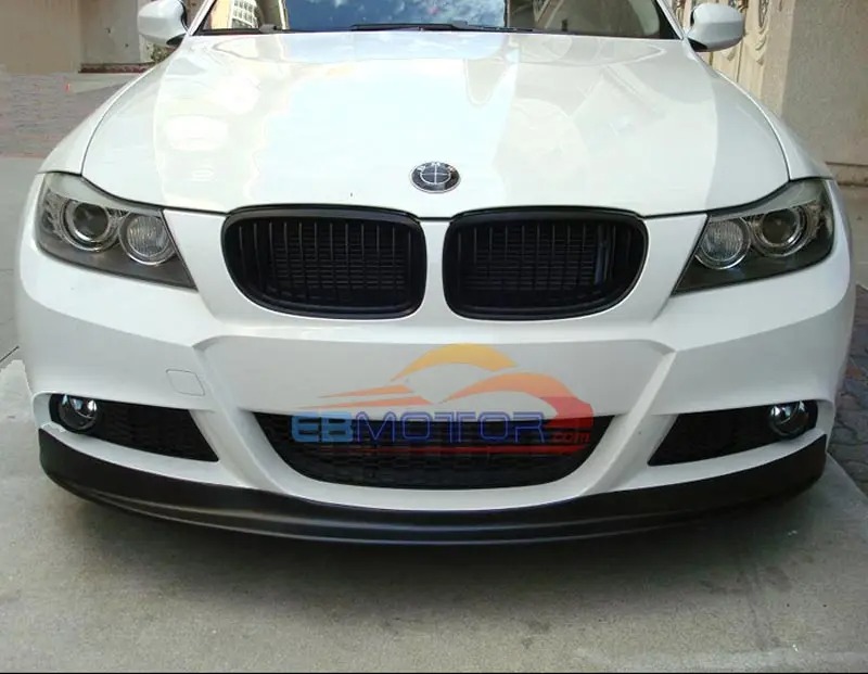UNPAINTED AK Style Front lip Spoiler for BMW 3-Series E90 E91 LCI Mtech sport bumper 2009-2011 B188F