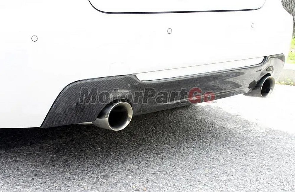 Real CARBON FIBER DIFFUSER for BMW -E92 3-Series-328i-335i-3 M TECH SPORT BUMPER