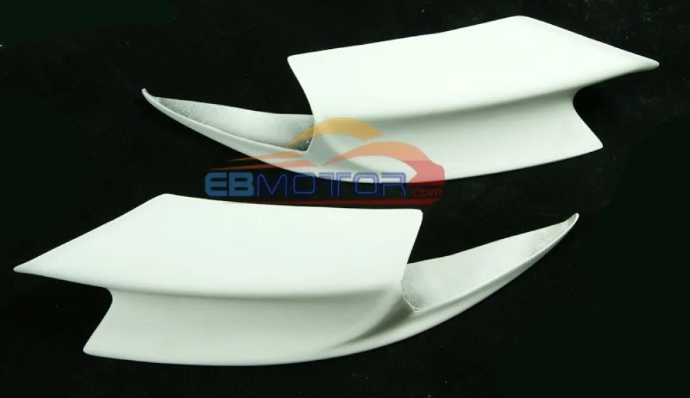 UNPAINTED Front Splitters Spoiler Lip Flaps Cupwings 1pair For BMW F15 X5-M X5M 2014UP