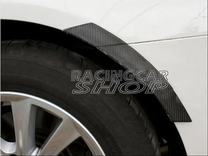 REAL CARBON FIBER WHEEL ARC WHEEL TRIM SPOILER 1PAIR fit for BMW F10 5-SERIES  B206