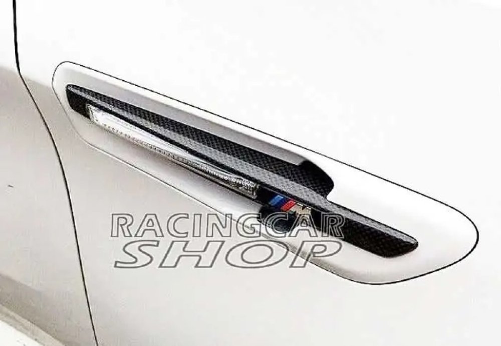 High Quality Carbon Fiber Fender Side Vents Gills by Autotecknic for BMW X6M E71 2008UP B215