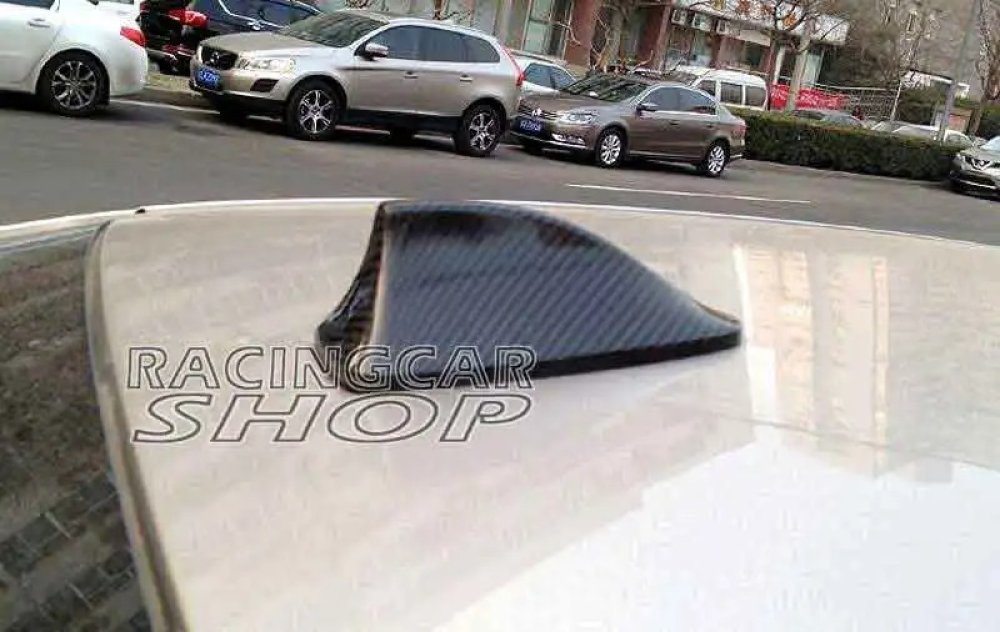 REAL CARBON FIBER AERIAL FIN ANTENNA COVER For BMW 5-SERIES F10 F18 M5 2011UP B218