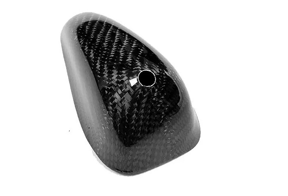 Car-styling For BMW  E87 Carbon Fiber Aerial Glossy Finish Drift Trim Cover