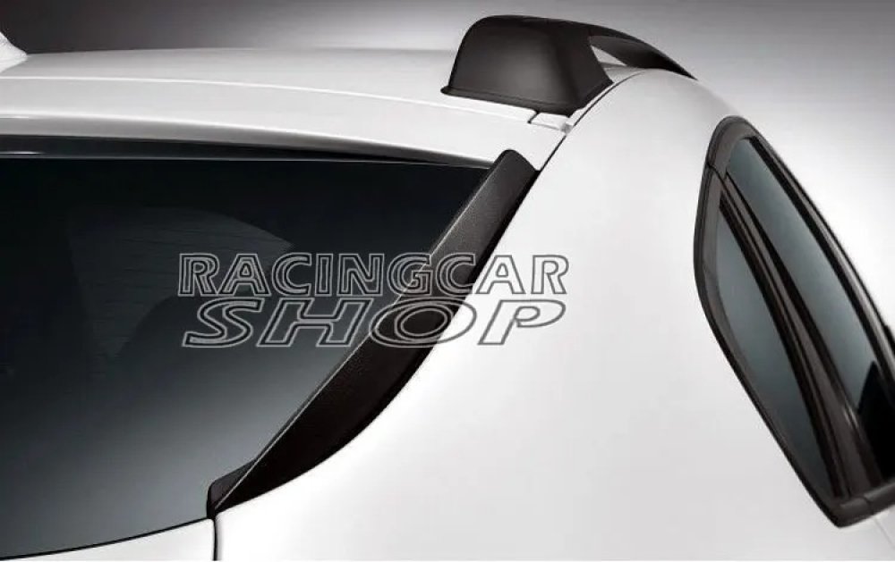UNPAINTED P STYLE REAR FINS MATTE BLACK FINISH FOR BMW X6 E71 08-14 B229F