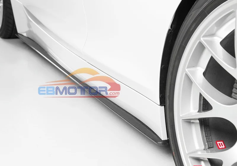 3D Type Real Carbon Fiber Side Skirts Add On Extension Lip BMW E89 Z4 M sport model 2009UP B235